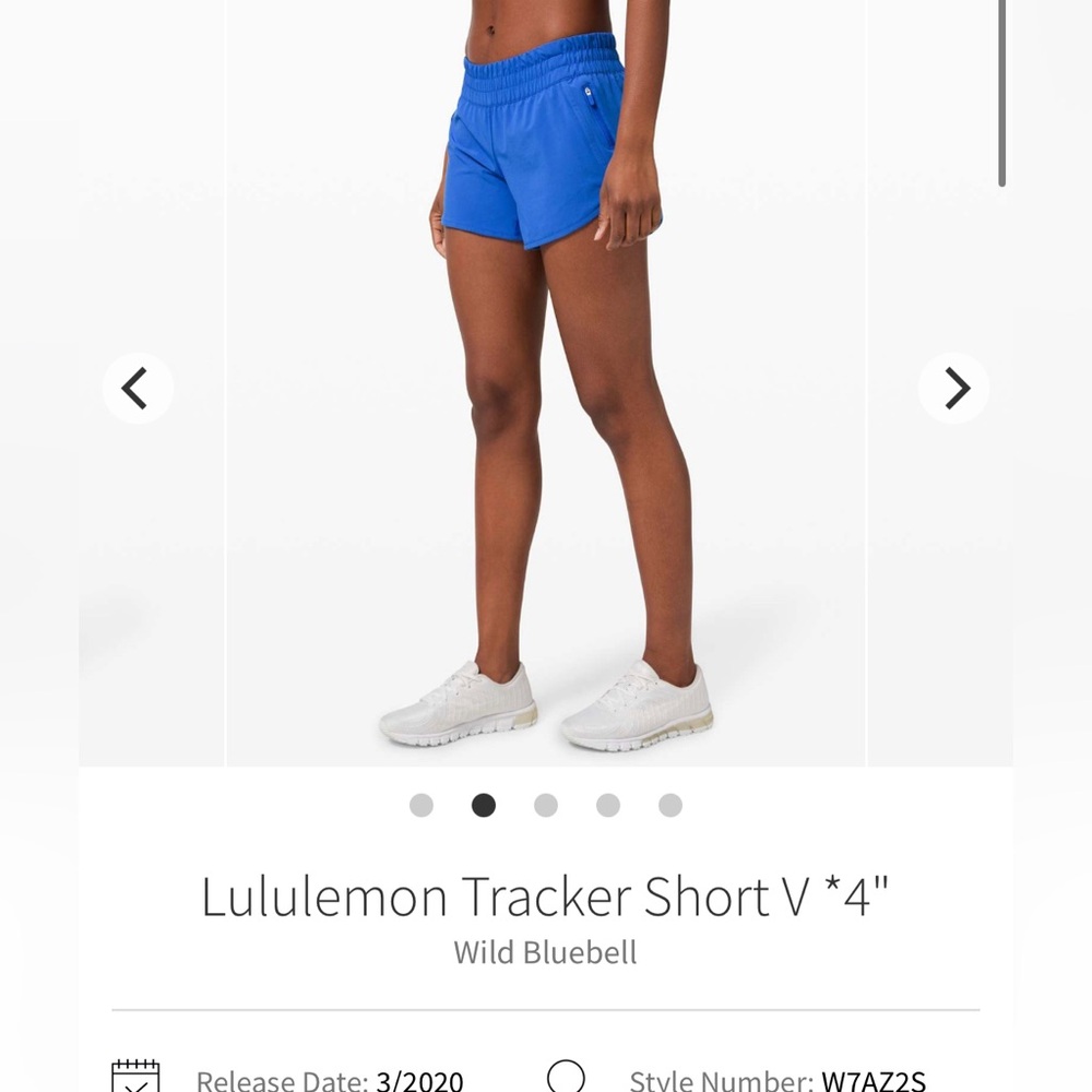 Lululemon Tracker Short 4”